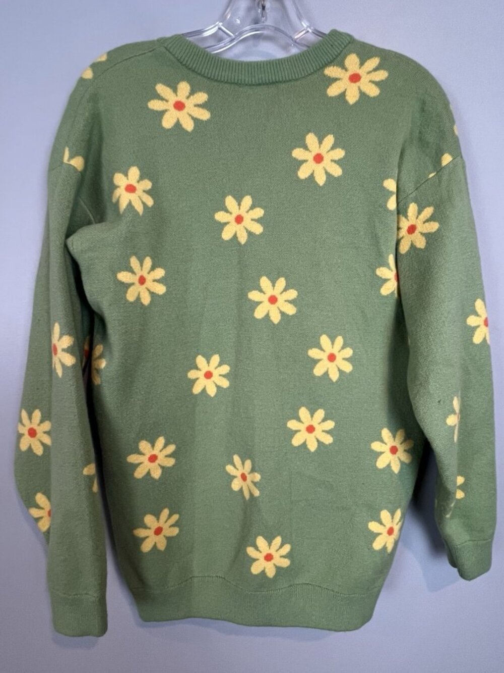 Disney Winnie the Pooh Green Floral Cardigan Womens Size Small Box Lunch - Picture 10 of 13